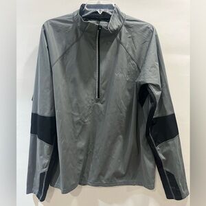 VOLT RESISTANCE MENS LIGHTWEIGHT WINDBREAKER SIZE LARGE GRAY